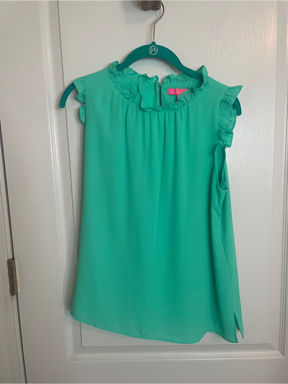 Lily Pulitzer Talisa Teal Green Camisole Style Top Size Small